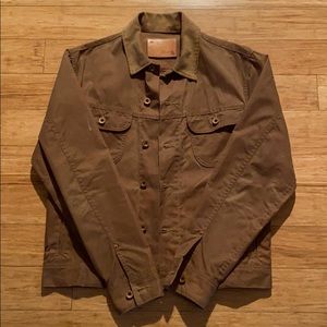 duck canvas trucker jacket